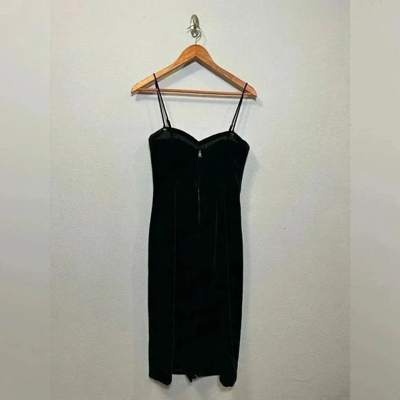 Theory corset velvet dress in black new size 2 - Picture 10 of 10